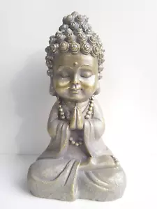 Estatua de Buda / Budda Figura Jardín / Hogar aprox 24 cm Escultura Decoración - Imagen 1 de 8