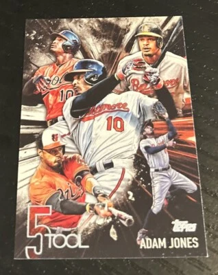 2017 Topps Adam Jones 5 Tool - Image 1 of 2