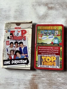 Top Trumps Liam Payne Harry Styles One Direction Unopened Still Sealed Mini Card - Imagen 1 de 5