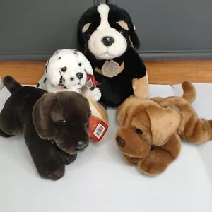 Keel Toys Forever Welpen Konvolut Labrador Dalmatiner weiches Plüschtier Hund Posten Geschenke - Bild 1 von 15