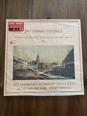 DOMBRECHT, EBBINGE, KOHNEN - ZELENKA sonate ACCENT LP direct Import NEW SEALED - Image 1 of 4
