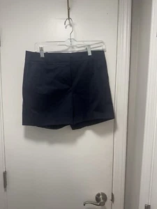 Pantalones Cortos Ann Taylor Para Mujer Azul The Metro tiro Medio Informales - Imagen 1 de 4