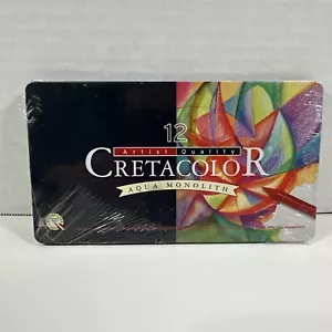 Cretacolor Aqua Monolith matite da artista idrosolubili senza legno set 12 colori - Foto 1 di 5