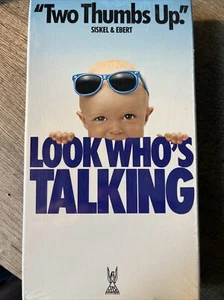 Look Who's Talking 1989 Videorecorder VHS Band, John Travolta, Kirstie Alley, George Segal - Bild 1 von 3