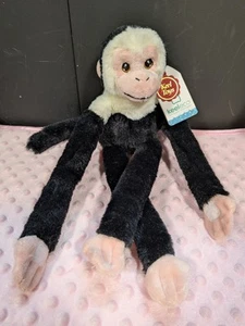 Juguete de peluche suave Keeleco Dangler Monkey 15" nuevo con etiquetas - Imagen 1 de 8
