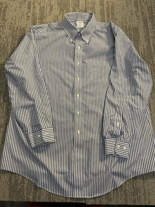 Brooks Brothers Hemd Herren XL 18-4/5 Regent bügelfrei klassisch elegant gestreift - Bild 1 von 7