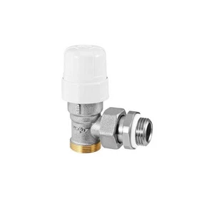 RBM - Valvola termostatizzabile ad angolo per tubo rame o polietilene da 3/8" - Foto 1 di 1