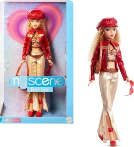 Barbie Signature My Scene Collector Doll HYC17 Y2K Outfit & Accessories New - Picture 1 of 5