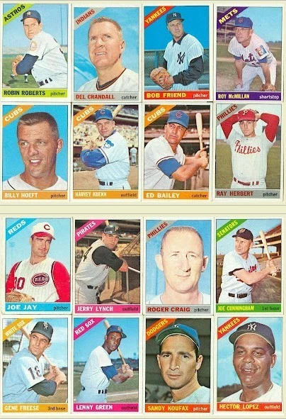 1966 Topps Baseball Card Commons and Semi-Stars - PICK YOUR CARD - Image 1 of 1