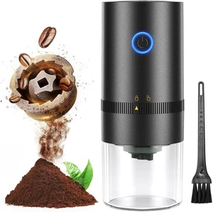 Copic Electric Coffee Grinder Seed Bean Nuts Fine Rechargeable 30g/1oz Compact - Picture 1 of 9