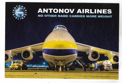 POSTAL AN124 EMITIDA POR ANTONOV AIRLINES Foto 1 de 2