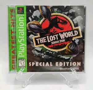 The Lost World: Jurassic Park Special Edition (PS1, 1998) *CIB + Case Protector* - Picture 1 of 24