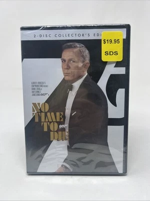NO TIME TO DIE 007 Bond 2-Disc Collectors Edition DVD Set (SEALED) - Image 1 of 2