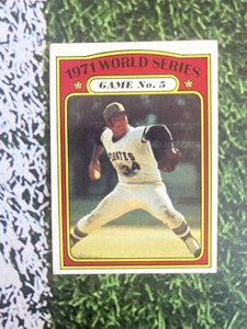 1972 Topps Baseball 1971 WS Game 5 Briles #227 EX Low Shipping  - Picture 1 of 2