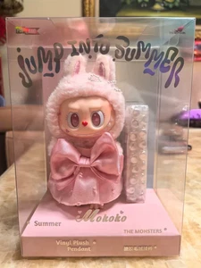 Authentic Mokoko The Monsters Jump Into Summer Plush Popland Exclusive Doll Hot - Picture 1 of 8