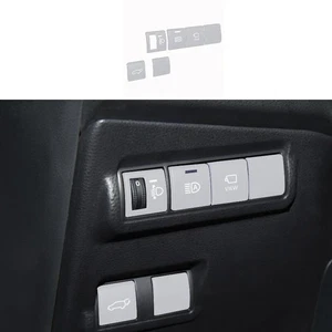 For Toyota Corolla Cross 20222-2023 Silver Aluminum  Switch Control Button Trim - Picture 1 of 5