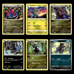 6x Hydreigon Holo Lot 74.0 XY Phantom Forces Pokemon Cards Collection Set TCG - Picture 1 of 9