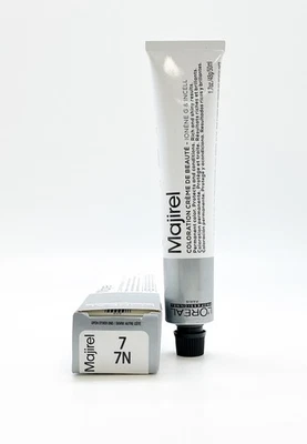 Color de cabello L'oreal Majirel color crema - 7/7n rubio oscuro 2 oz/paquete puede variar Foto 1 de 3