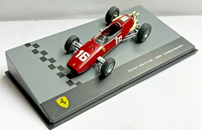 Auto Formula 1 Ferrari 246 F1 -66- 1966 - Lorenzo Bandini 1/43 IXO Centauria - Immagine 1 di 4