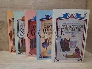 The Belgariad Complete Set Lot Books 1-5 David Eddings Vintage - Bild 1 von 8