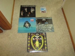 ALL SEALED Gram Parsons & The Byrds Record Lot Grievous Angel Easy Rider + More - Picture 1 of 19