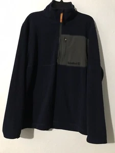 Timberland Vintage HalfZip PullOver Fleece Navy/Blue/Olive/Green Gr. M - Bild 1 von 7