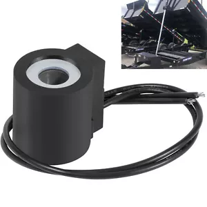 10238-66 Solenoid Valve Coil, Wire Leads, 12V DC, 08 Series, 16 Watts, 1/2" Hole - Picture 1 of 8