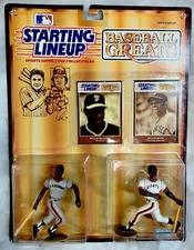 1989 Kenner Starting Lineup Baseball Greats WILLIE MCCOVEY WILLIE MAYS GIANTS