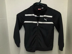 PUMA Sport Lifestyle Lightweight Athletic Track Jacket - Boys Size 5 **EUC** - Picture 1 of 4