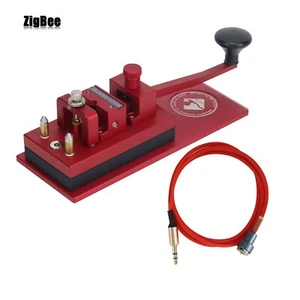 Morse Code Shortwave Radio CW Magnetic Force Telegram Key with Long Armand - Afbeelding 1 van 7