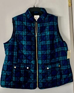 St. John's Bay Women's 2X Lightweight quilted two-tone jacket! (New!) C2023 - Picture 1 of 2
