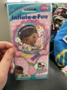 Doc McStuffins Inflate-A-Fun Foil Balloon Party Inflate with Air New!! - Picture 1 of 2