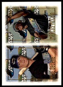 1997 TOPPS #472 MIKE DECELLE/MARCUS MCCAIN TAMPA BAY DEVIL RAYS