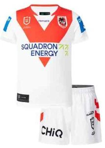 St George Dragons 2025 NRL Toddler Home Jersey Sizes 0-6 BNWT - Picture 1 of 3