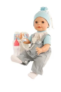 Schildkrot Drinking and Wetting Baby Boy Doll 'Finn' 40cm Handmade 3 Years+ - Picture 1 of 3