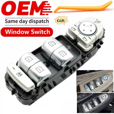 Front Master Power Window Switch For Mercedes Benz C300 Sedan GLC300 2015-2021 - Image 1 of 4