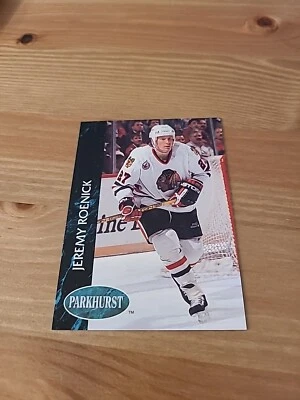 1992-93 Parkhurst Chicago Blackhawks Hockey Card #31 Jeremy Roenick $$$ - Image 1 of 2