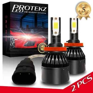LED Fog Light Kit Protekz H16 6000K Bulbs for 2014-2017 Toyota HIGHLANDER - Bild 1 von 12