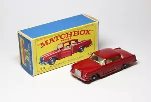 Matchbox Lesney MB 53 Mercedes Benz 220 SE Cupé - Caja 'E' RARA - Imagen 1 de 2