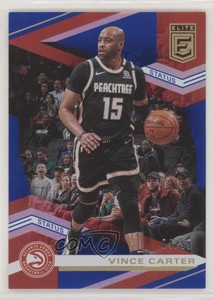 2019-20 Donruss Elite Status Text Error Blue /99 Vince Carter #54