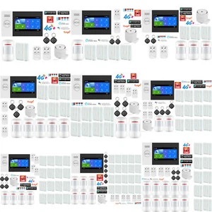 S21 Tuya APP WiFi + Sistema de alarma de seguridad para el hogar inalámbrico 4G + Alexa + Asistente de Google - Imagen 1 de 21