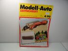Modell-Auto - H0 - Zeitschrift - 4/92 - #0114