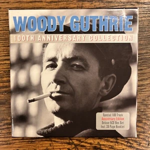 Woody Guthrie - 100th Anniversary Collection (5 Disc CD Box Set, Not Now Music) - Picture 1 of 8