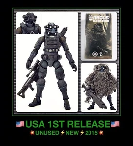 USA Acid Rain 3.75" 1/18 ARGUS BUCKS TEAM MILITARY gi joe Action Figure 1st set - Picture 1 of 12