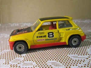 744Y Vintage 1977 Corgi 307 England Renault 5 Turbo #8 Elf Calberson 1:3 6 - Picture 1 of 15