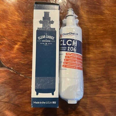 Clear Choice CLCH106 Kenmore Refrigerator Water Filter Replacement LG LT700P - Image 1 of 4