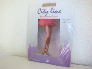 Gr 40/42, OVP, Vintage, Retro, Strumpfhose , FSH City Line 20 den Farbe II Teint - Bild 1 von 3
