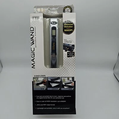 VuPoint ST415MS Handheld Magic Wand Portable Scanner 900dpi Brand New in Box - Image 1 of 2