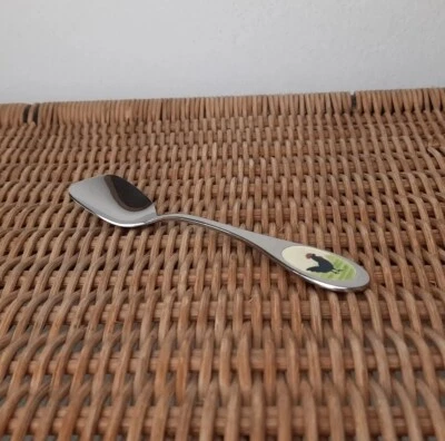 Hahn und Henne Zuckerlöffel BSF Zeller Keramik Servierbesteck - Bild 1 von 3