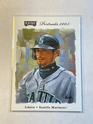 Ichiro 2003 Playoff Portraits #25 Seattle Mariners - Image 1 of 2